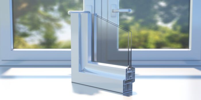 Energy efficient double glazing for windows and doors